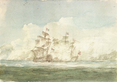 De Slag van de Glorieuze Eerste Juni door Nicholas Pocock