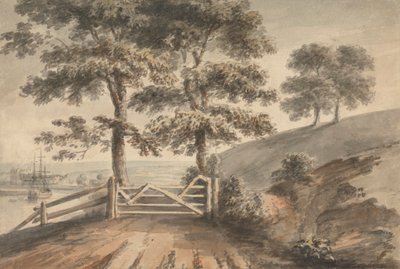 Uitzicht vanaf Ashton Meadows, Bristol door Nicholas Pocock