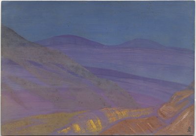 Albumblad, 1930s door Nicholas Roerich