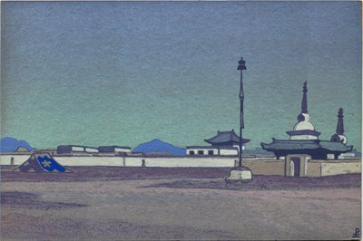 Batukhalka, Hoofdstad van Binnen-Mongolië door Nicholas Roerich