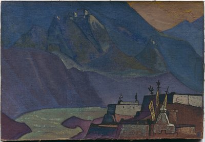 Chandra-rivier, 1932 door Nicholas Roerich
