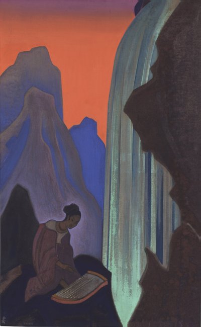 Lied van de waterval door Nicholas Roerich