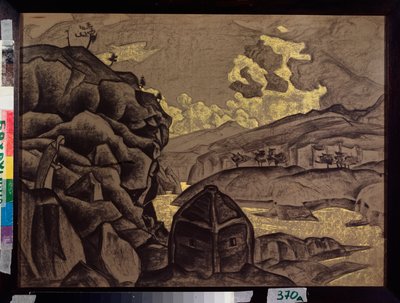 Decor voor "Peer Gynt" door Henrik Ibsen door Nicholas Roerich