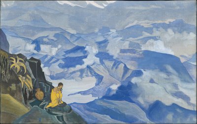 Druppels van Leven, serie Sikkim, 1924 door Nicholas Roerich