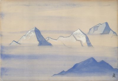 Himalaya door Nicholas Roerich