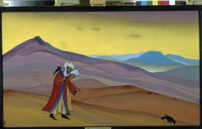 Khosrow en Shirin door Nicholas Roerich