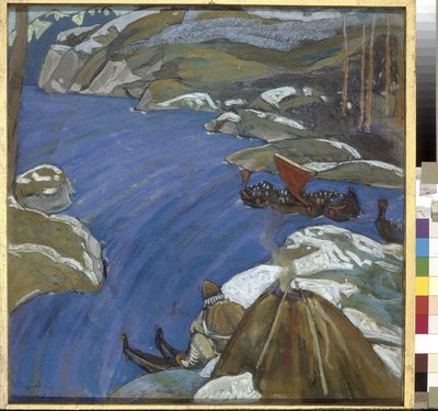 De Varangiaanse route door Nicholas Roerich
