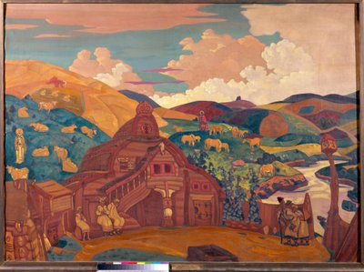 De drie vreugden door Nicholas Roerich