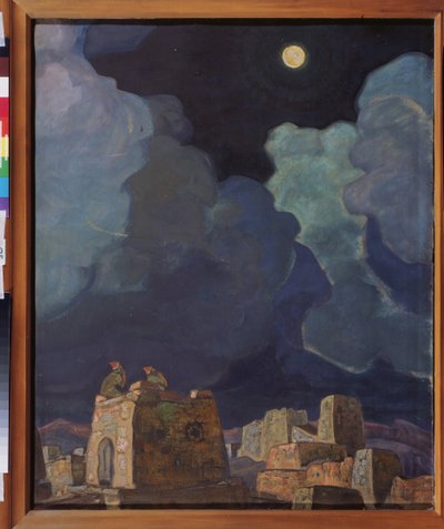 Macheski (Wit-Rusland). De mensen van de maan door Nicholas Roerich