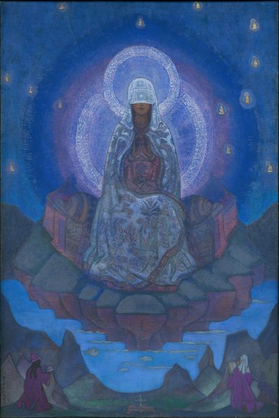 Moeder van de wereld, 1924 door Nicholas Roerich