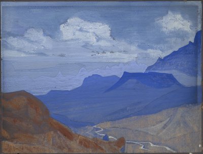 Nubra-vallei, 1926 door Nicholas Roerich