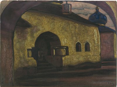 Pskov, 1922 door Nicholas Roerich