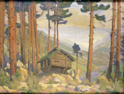 Decorontwerp voor Peer Gynt, 1912 door Nicholas Roerich