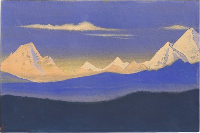 De Himalaya door Nicholas Roerich