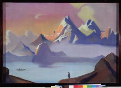 Tibet door Nicholas Roerich