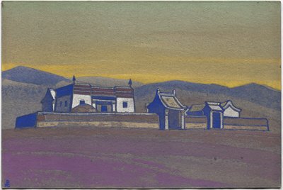 Tsagan-Kure, Binnen-Mongolië, 1936 door Nicholas Roerich