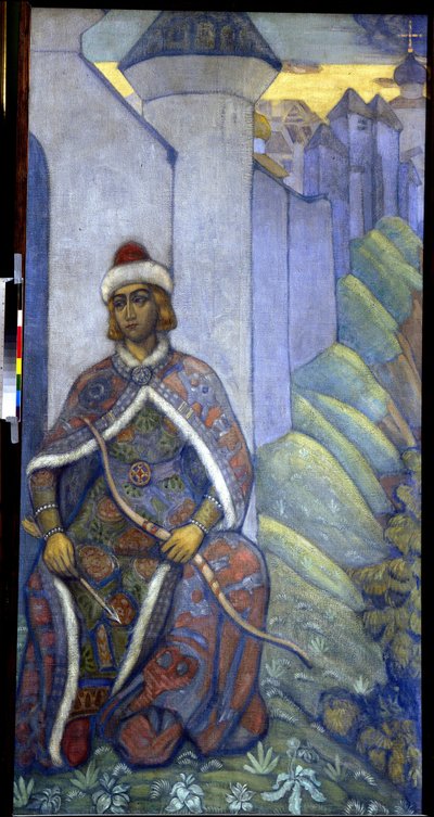 Een ridder door Nicholas Roerich