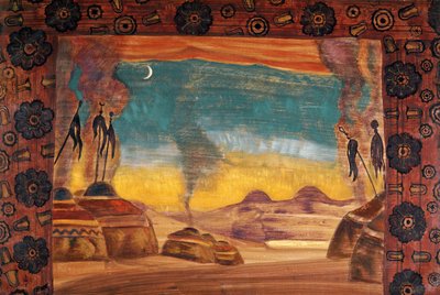 Onbekend schilderij door Nicholas Roerich