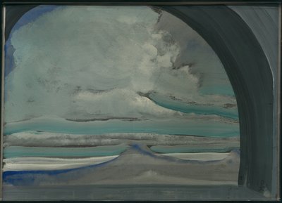 Witte wolk, 1922 door Nicholas Roerich