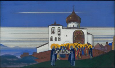 Zvenigorod door Nicholas Roerich