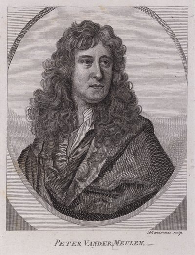 Pieter van der Meulen door Nicholas de (after) Largilliere