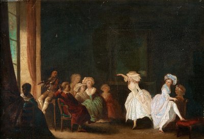 Dansschool door Niclas II Lafrensen