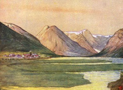 Noorwegen: Mundal, Fjaerland, Sognefjord door Nico Jungman