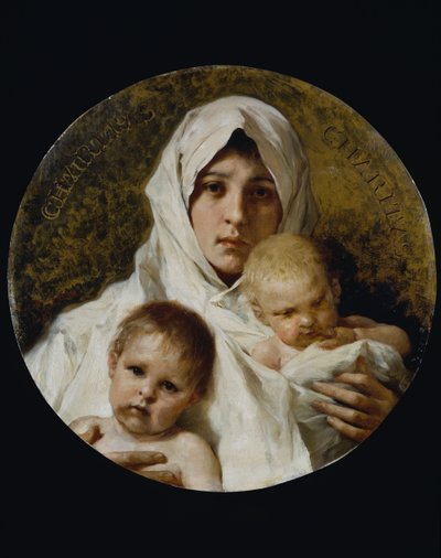 Liefdadigheid door Nicolo Barabino