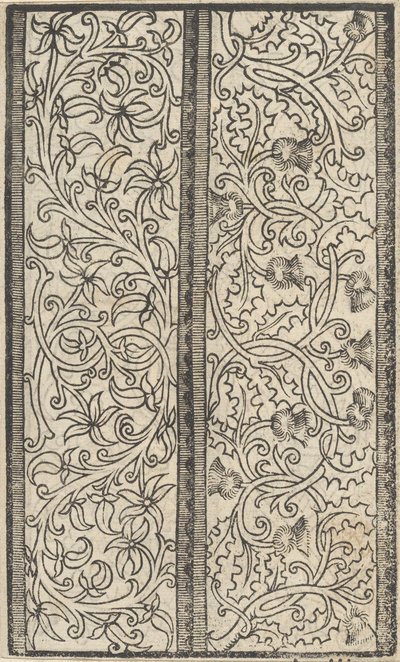 Esemplario di lavori, pagina 3 verso, Augustus 1529 door Nicolò Zoppino