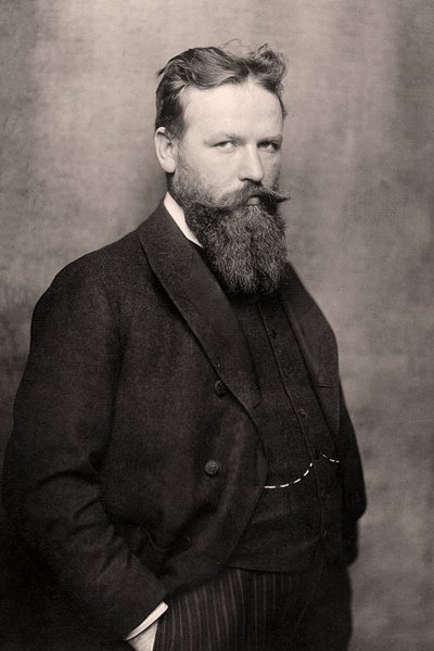 Portret van Franz Metzner door Nicola Perscheid