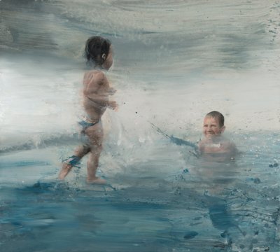 Kinderen aan Zee door Nicola Pucci