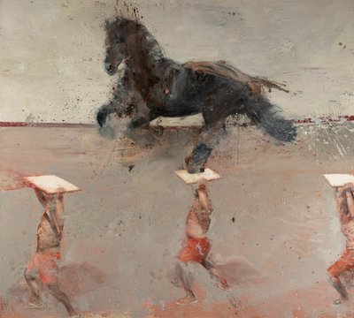 Galopperend paard, 2021 door Nicola Pucci
