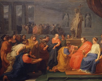 De twaalf provincies van het rijk brengen hulde aan Frans I door Nicola de Laurentiis