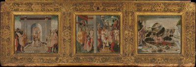 Scènes uit het Leven van Koning Nebukadnezar door Nicola di Maestro Antonio d