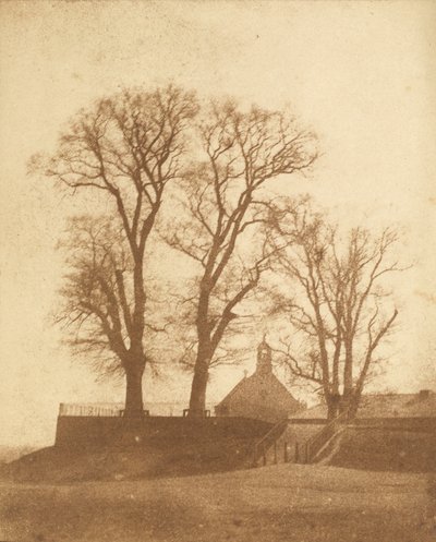 Forbury Hill, Reading, c. 1845 door Nicolaas Henneman