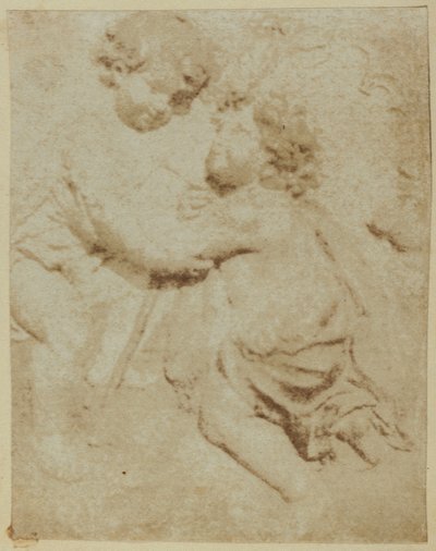 Onze Heer en Johannes de Doper. door Nicolaas Henneman