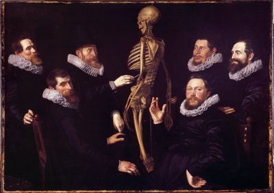 De Anatomische Les van Dr. Sebastiaen Egbertsz. De Vrij door Nicolaes  Eliasz