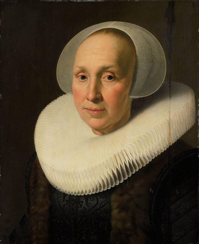 Portret van Margriet Benningh (1565-1641) door Nicolaes Eliasz Pickenoy (attributed to)