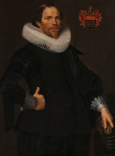 Portret van Pieter van Son (ca. 1590-1654) door Nicolaes Eliasz Pickenoy (attributed to)