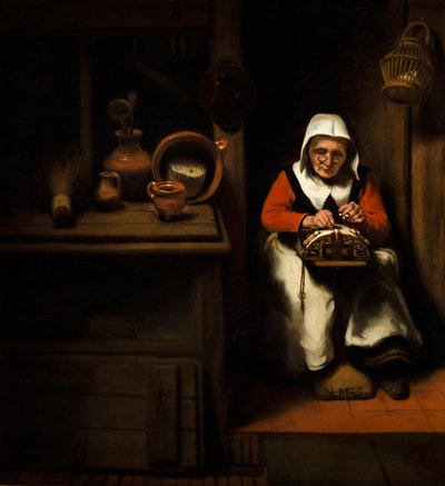  door Nicolaes Maes