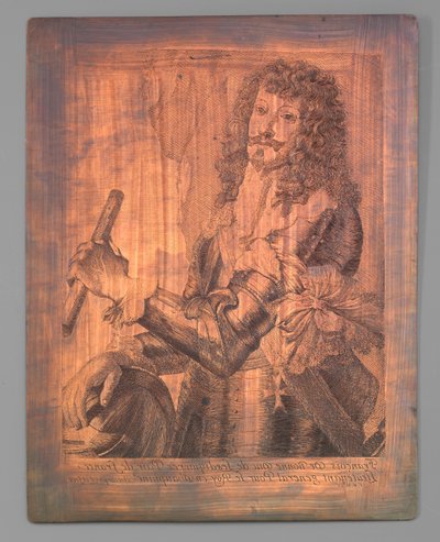Portret van de Duc de Lesdignières François de Bonne door Nicolaes Van Helt Stockade