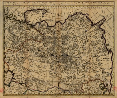 De Tartaarse, of het rijk van de Grote Khan door Nicolaes Witsen