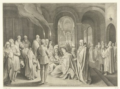 Besnijdenis van Christus door Nicolaes de Bruyn