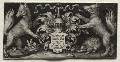 Wapen, 1594 door Nicolaes de Bruyn