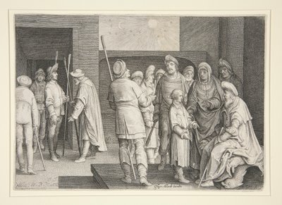 De Tweede Droom van Jozef door Nicolaes de Bruyn