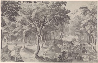 Vijfde visioen van Ezra door Nicolaes de Bruyn