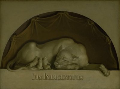Allegorie op het Burgerschapsrecht door Nicolai Abildgaard