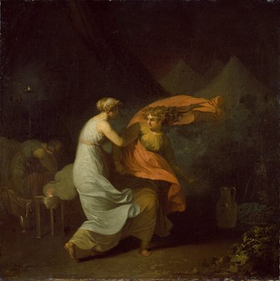 Julia en Fulvia door Nicolai Abildgaard