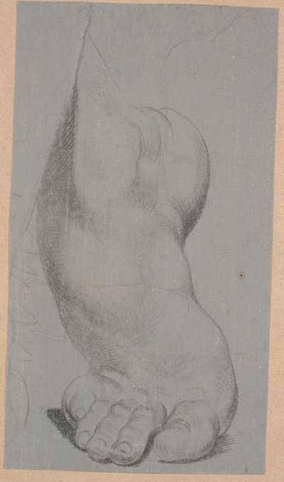 Studie van een voet door Nicolai Abildgaard