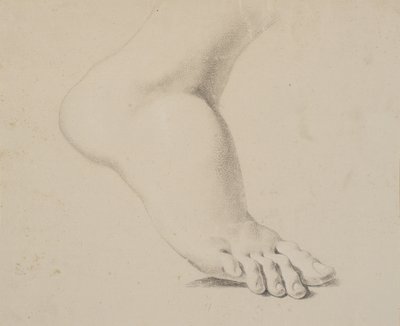 Studie van een voet door Nicolai Abildgaard